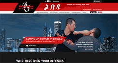 Desktop Screenshot of kravmaga-defcon.com